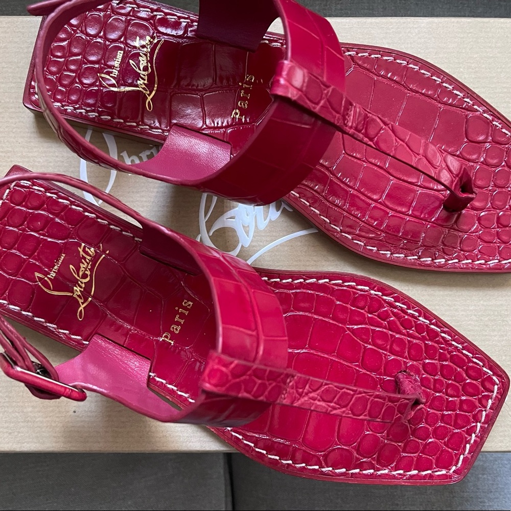 Authentic Christian Louboutin Sandals